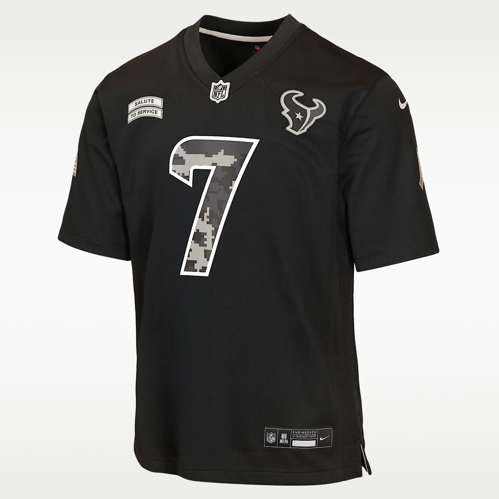 C.J. Stroud Houston Texans Salute to Service Big Kids' Nike NFL